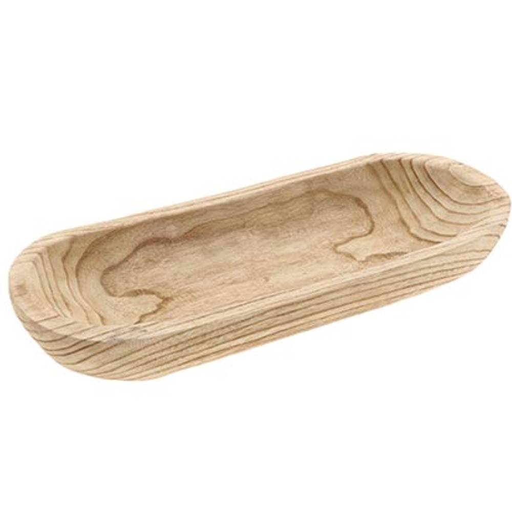 Holz Teller Ligno braun 60x22x07cm