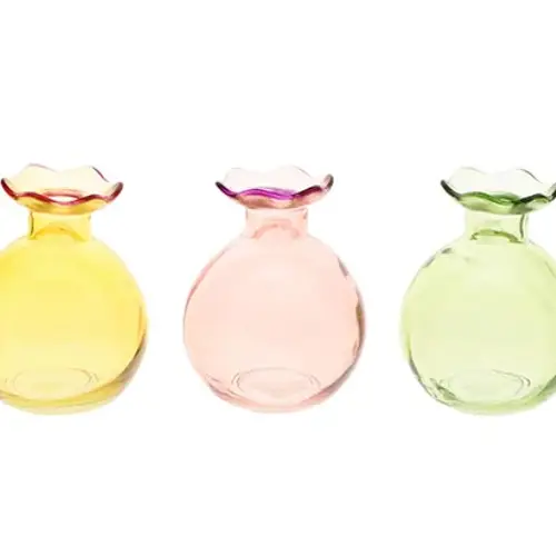 Glas Vase Blossie mix D09cm H11cm