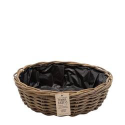 Korb Terima Schale braun D40cm H13cm