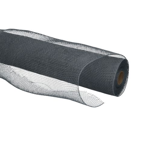 Dekostoff Rolle 55cm Zephir grau 10m