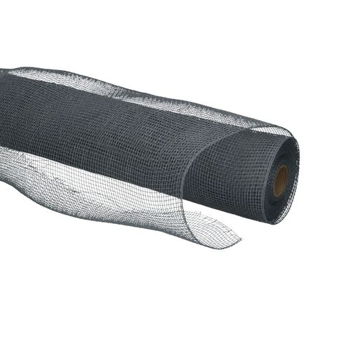 Dekostoff Rolle 55cm Zephir grau 10m