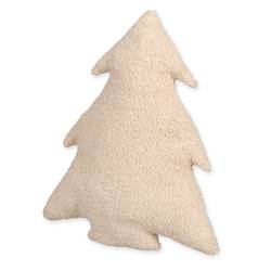 Deko Kissen Baum Teddy creme 44x37cm