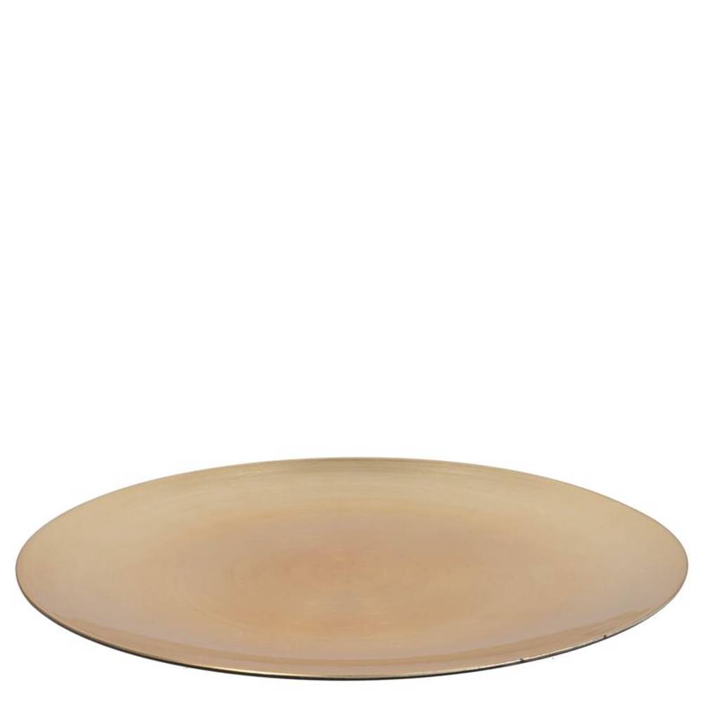 Melamine Teller Lisa gold Rund 28×28×02cm
