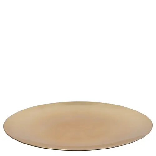 Melamine Teller Lisa gold Rund 28×28×02cm