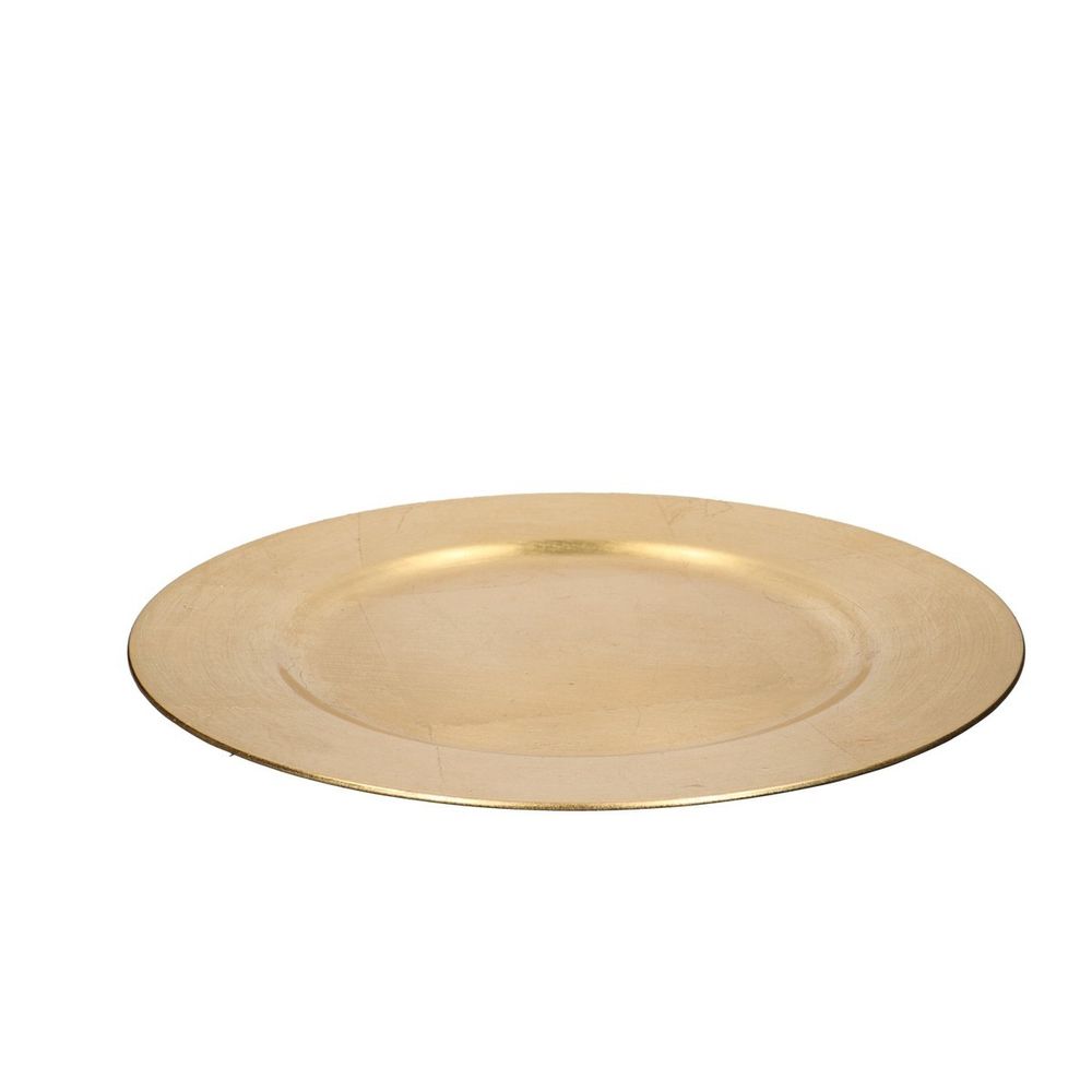 Melamine Teller Gold D33 cm