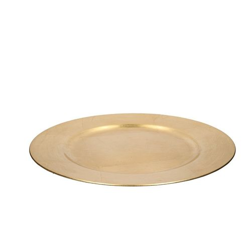 Melamine Teller Gold D33 cm