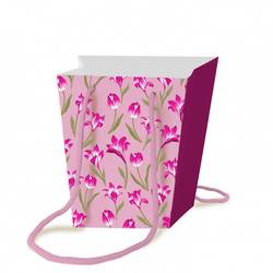 Tasche Aria rosa 11x17x17cm 