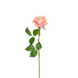 Seiden Rose  hell rosa L54cm