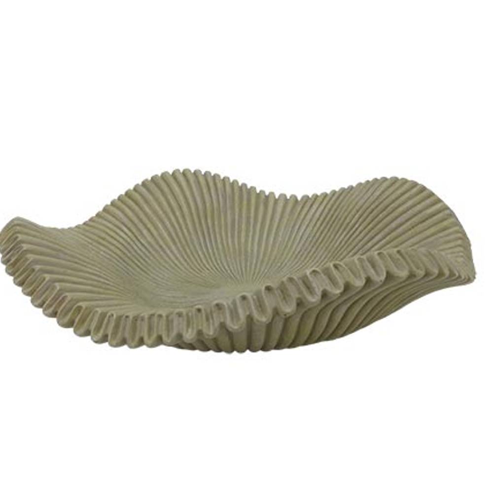 Schale Wave grün D39cm H10cm