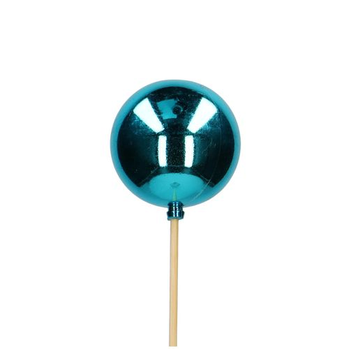 Kugel auf Stab blau D06cm L50cm
