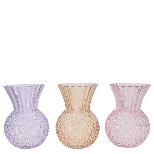Glas Vase Senna Dreamy pastel mix D13cm H18cm