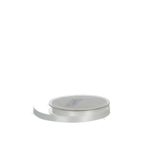 Band Satin weiss 10mm 25m