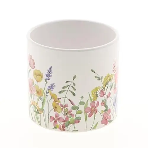 Keramik Übertopf Fiori D13cm H12cm