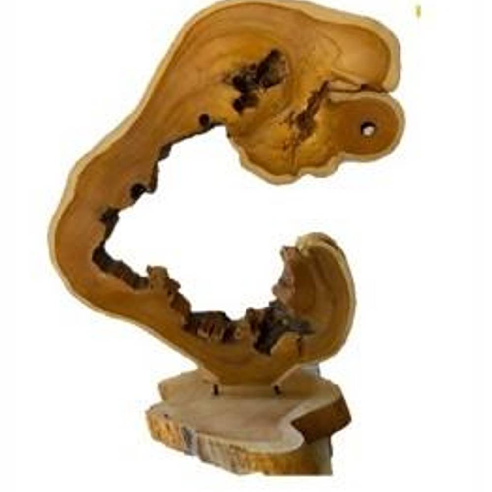 Teakholz Patang natur D45cm H75cm