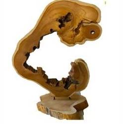 Teakholz Patang natur D45cm H75cm