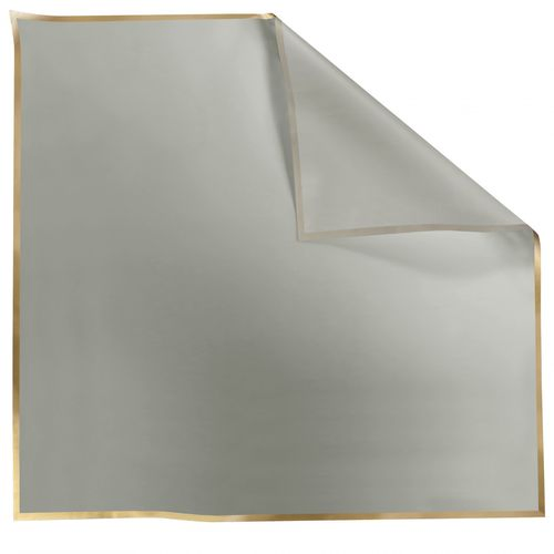 Folie Blatt Cachotier grau 70x70cm