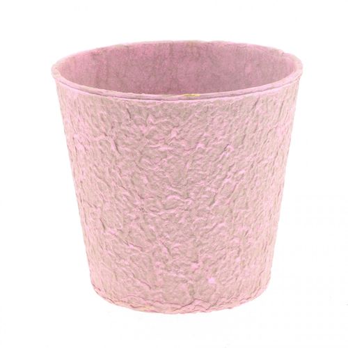 Übertopfdeckel Pulp Carta rosa D12cm H12cm