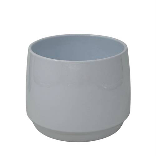 Keramik Orchidee Übertopf Apac weiss D16.5cm H13cm
