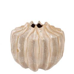 Keramik Vase Juna creme 23x23x20cm
