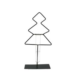 Röhrchen Glas Rahmen Baum D3.5cm H15cm