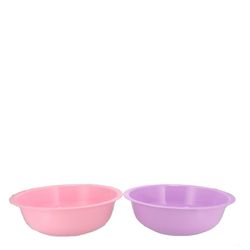 Zink Schale lila/rosa 19x7cm