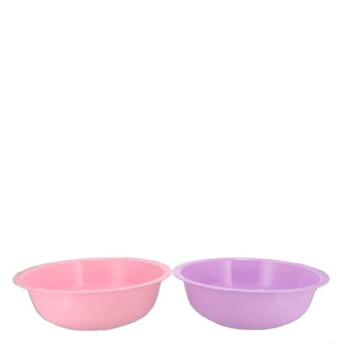 Zink Schale lila/rosa 19x7cm