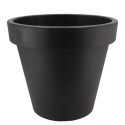 Kunststoff Übertopf anthrazit D40cm H36cm