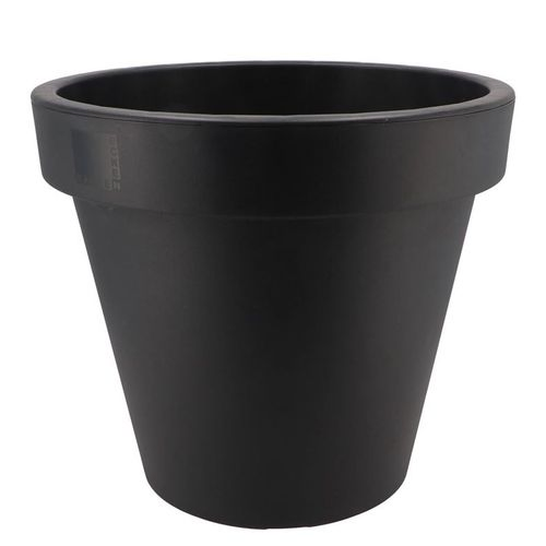 Kunststoff Übertopf anthrazit D40cm H36cm