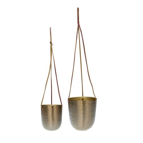 Homedeco Mayra Hängetopf Set von 2 15x16cm