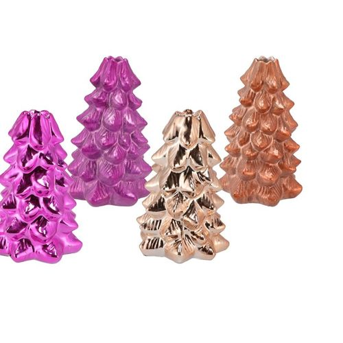 Kerzenständer Jada fuchsia rosa 19x12cm