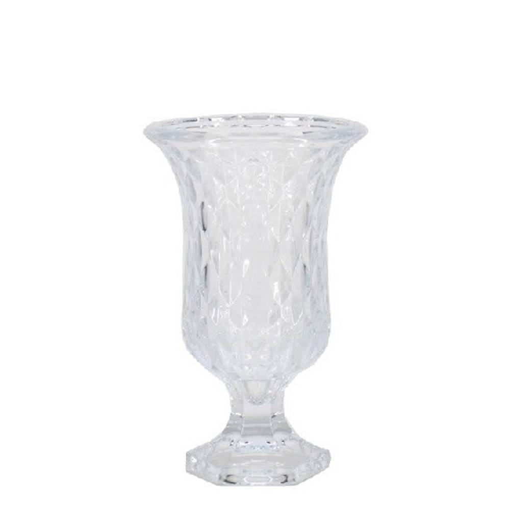 Glas Vase Urne D14.5cm H23cm
