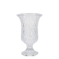 Glas Vase Urne D14.5cm H23cm