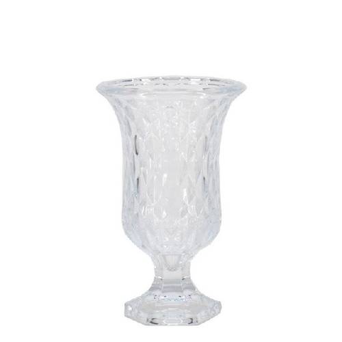 Glas Vase Urne D14.5cm H23cm