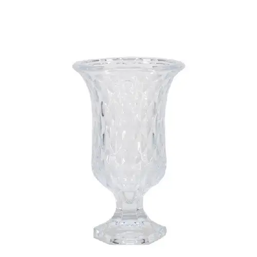 Glas Vase Urne D14.5cm H23cm