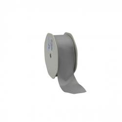 Band Stoff+Draht grau 40mm 20m 