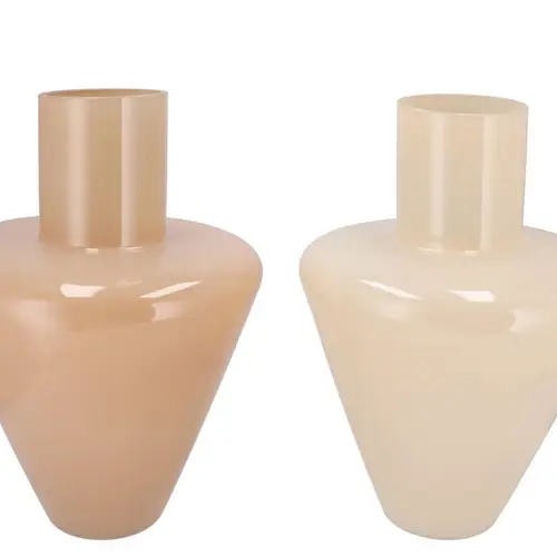 Glas Vase Beau braun mix 29x29x40cm