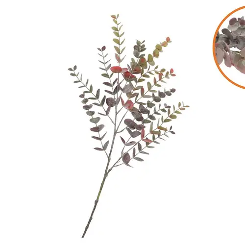 Seiden EuCalyptus lila Stiel L86cm