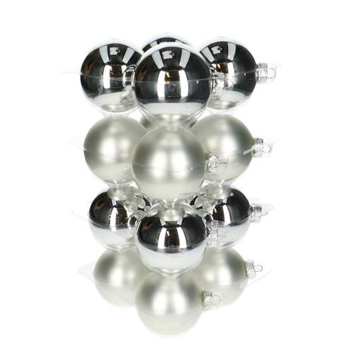Kugel silber mix D08cm x16