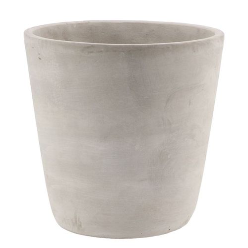 Beton Übertopf grau D21cm H21cm
