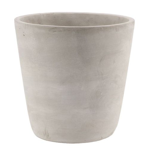 Beton Übertopf grau D21cm H21cm