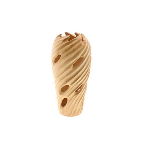 Holz Vase Abalone D19cm H41cm