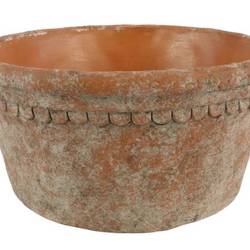 Outdoor Übertopf Desulo terrakotta D25cm H12cm