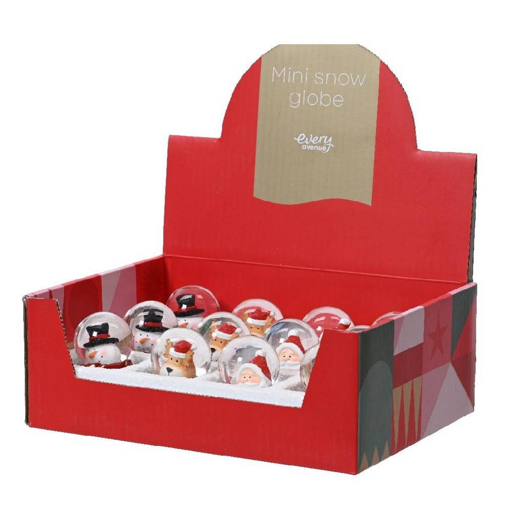 Schneekugel Displaykarton D06cm