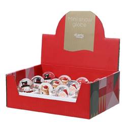 Schneekugel Displaykarton D06cm