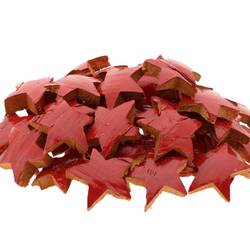 Kokosnuss Stern rot D07cm x50