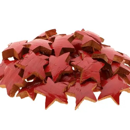 Kokosnuss Stern rot D07cm x50