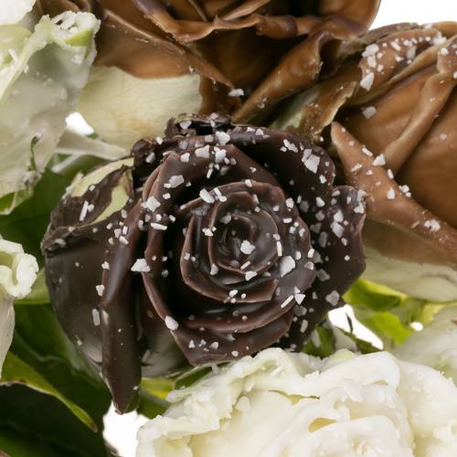 Rose wachs mix Choco Bonbon 60cm duftend