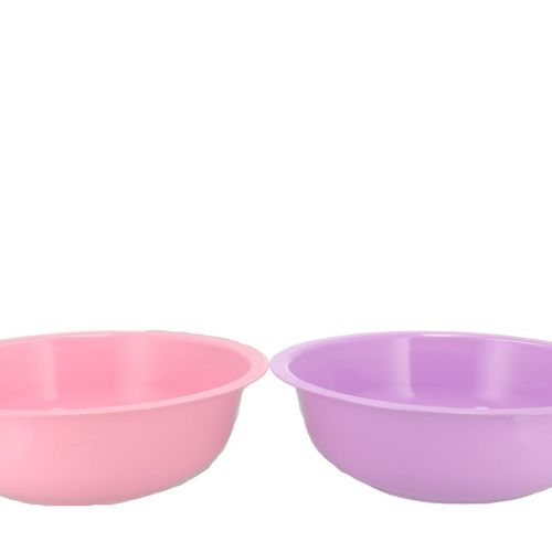 Zink Schale lila/rosa 40x12cm