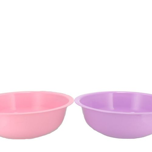 Zink Schale lila/rosa 40x12cm