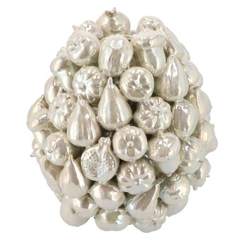 Keramik Vase Wald Früchte Perle D26cm H29cm